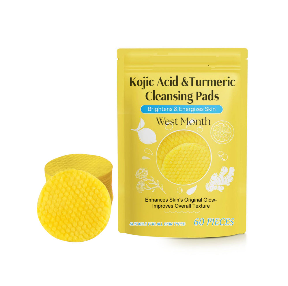 Turmeric Acid Cleansing Pad Brightens And Softens Skin