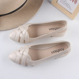 Solid Color Hollowed Leisure Women's Sandals
