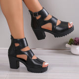 Women's Stylish Platform High Heel Platform Sandals